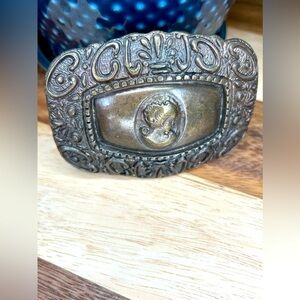 Vintage Victorian western buckle